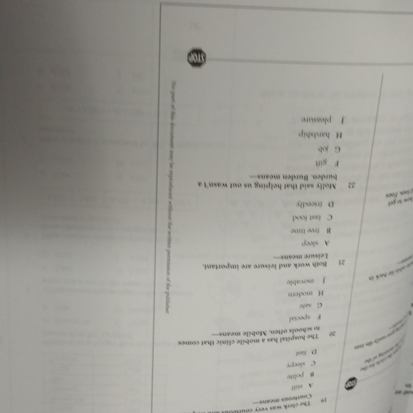 Test Best for Test Prep Level D Teacher's edition. - Picture 14 of 16